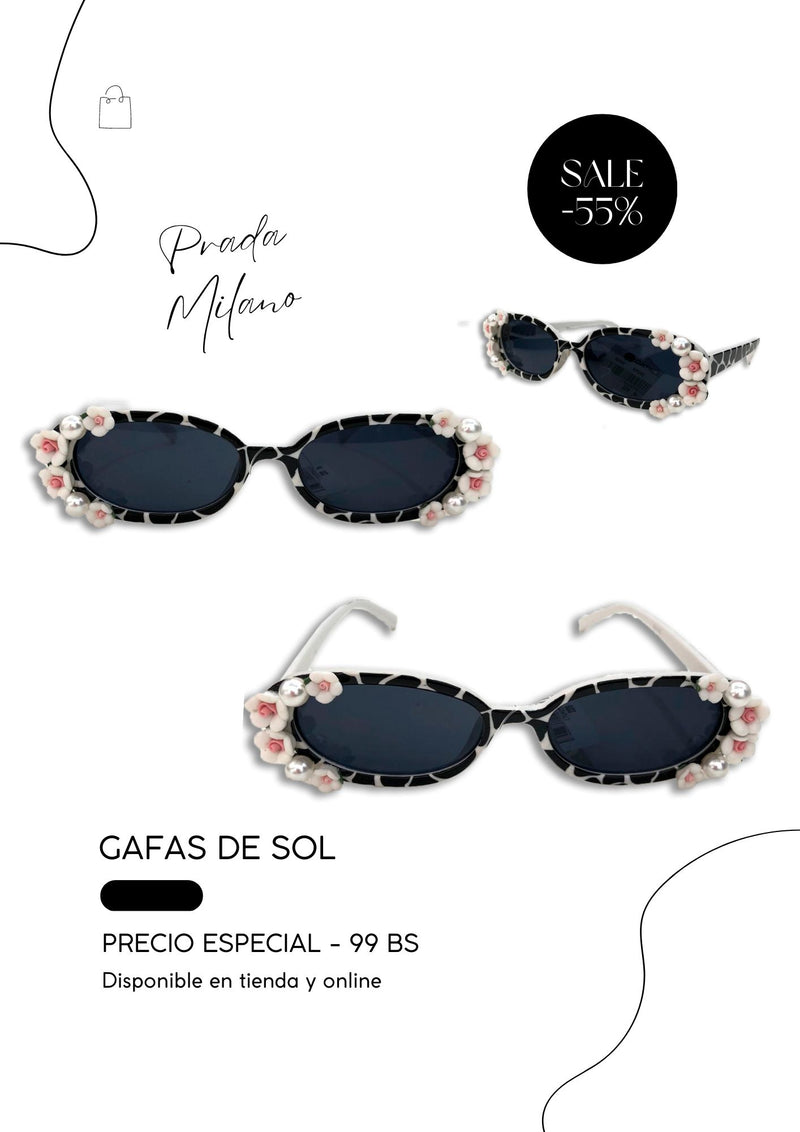 GAFAS FLOREADAS PRADA MILANO