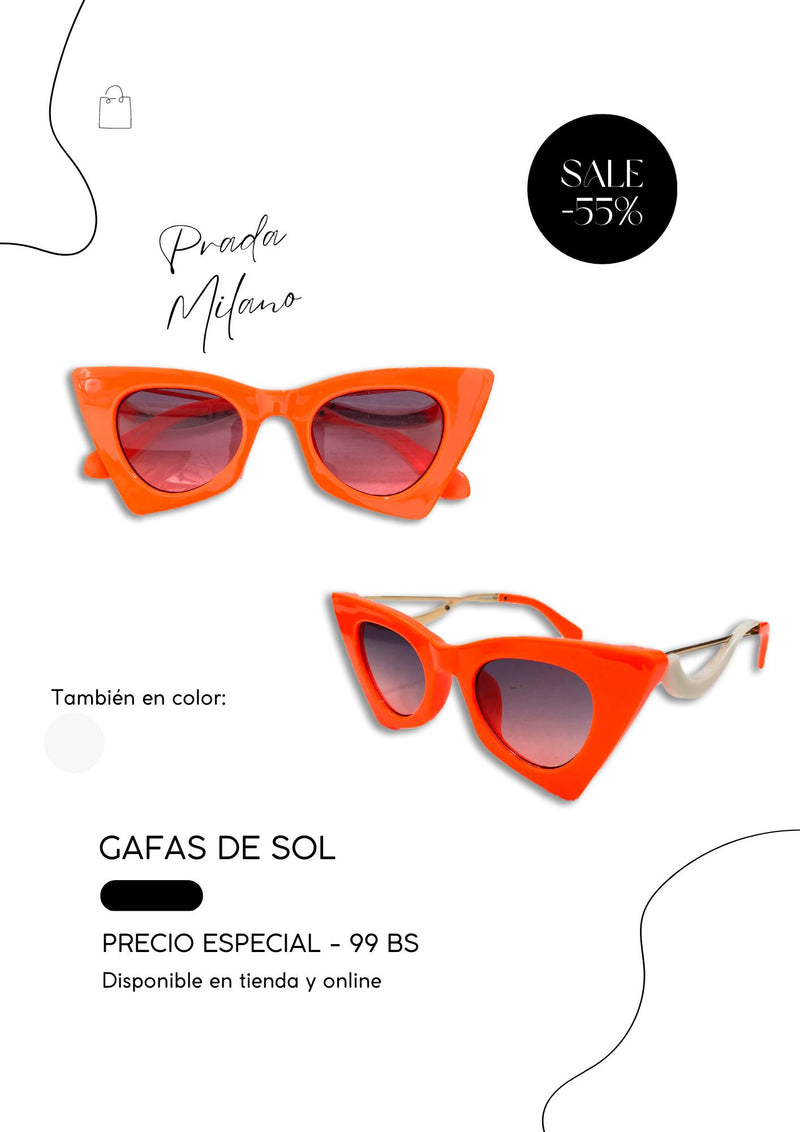 GAFAS PRADA MILANO ORANGE