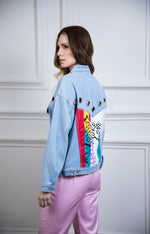 DENIM JACKET PAINTED